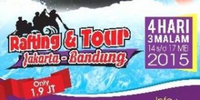 Ayo! Masih Ada Kesempatan Join di Rafting Jakarta-Bandung