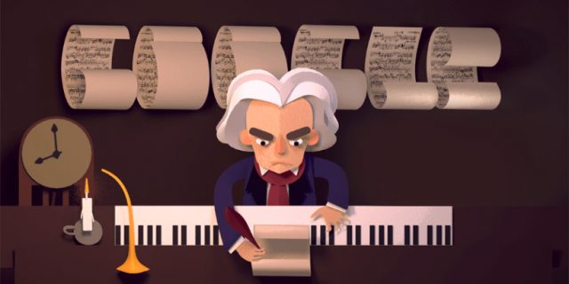 Google Doodle Buat Tes Unik Demi Rayakan Ulang Tahun Beethoven