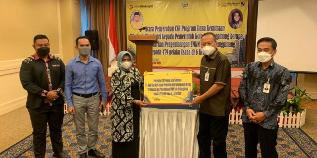 Pemko Tanjung Pinang Terima CSR Bank Riau Kepri Kembangkan UMKM